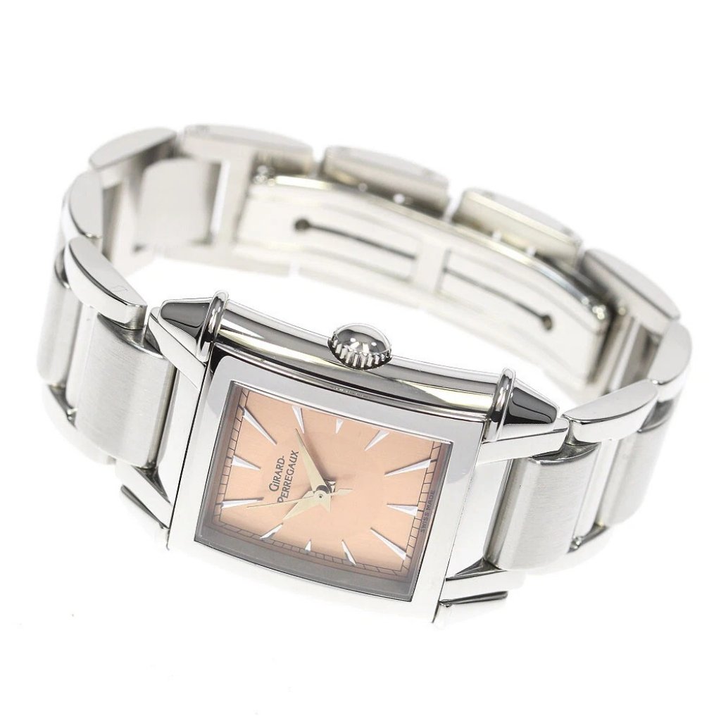 Girard Perregaux Vintage 25900111911 Orange Dial Hand Winding Ladies